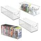 mDesign Plastic Video Game and DVD Storage Home Organizer